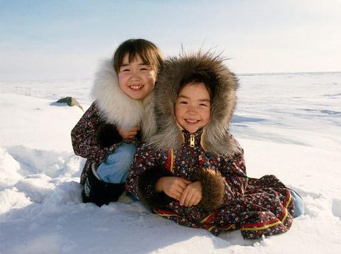Anak-anak Eskimo./Foto: Danita Delimont Photography