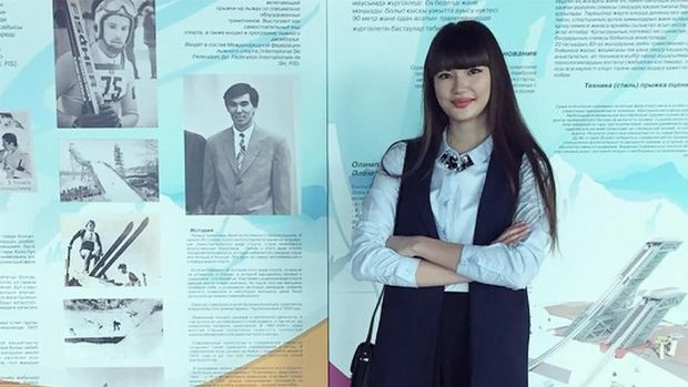Sabina Altynbekova saat ini sudah memiliki merek busana di Kazakhstan.