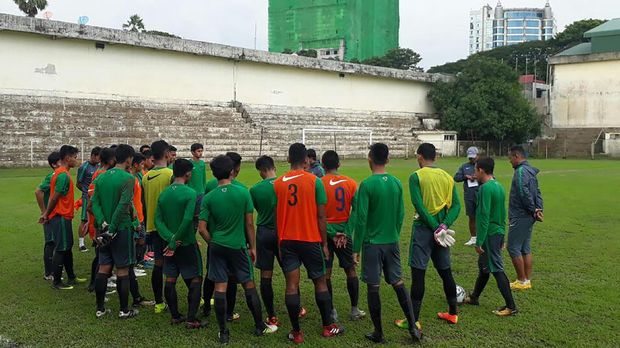 Timnas Indonesia mulai menampilkan permainan kombinasi yang ciamik pada laga kedua Piala AFF U-18. (