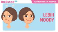 Kondisi Ini Dipercaya Jadi Tanda Hamil Bayi Perempuan./Foto: Infografis