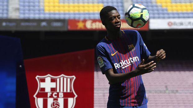 Harga Ousmane Dembele saat direkrut pada musim panas lalu melebihi Neymar.