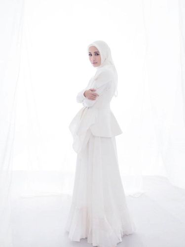 Inikah Detail Gaun  Pengantin  Putih Laudya  Cynthia  Bella  