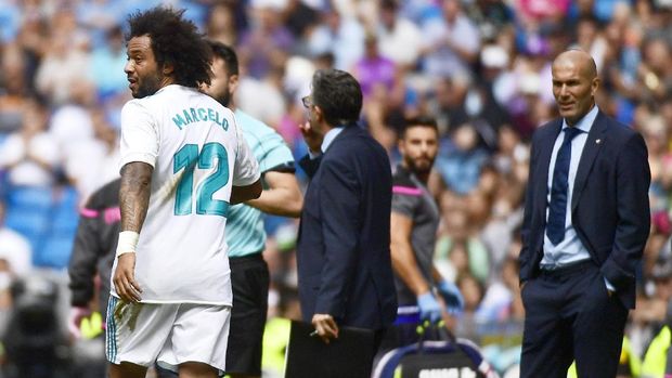 Zinedine Zidane mencatatkan tiga kemenangan di laga El Clasico.