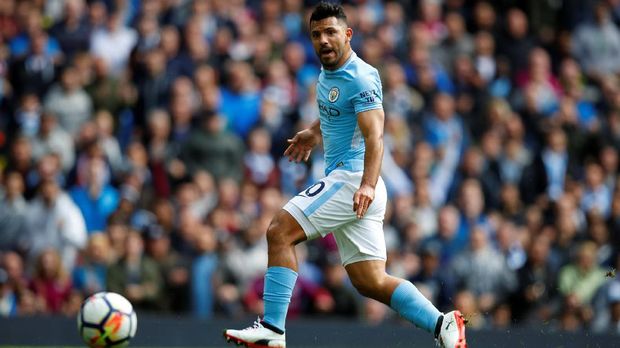Sergio Aguero tak tergantikan di lini depan Manchester City sejak 2011.