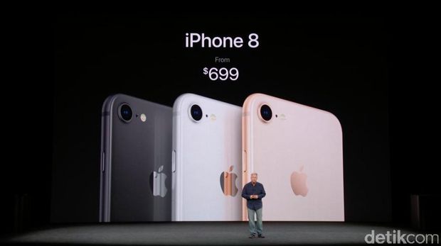 Apple Resmi Luncurkan iPhone 8 dan 8 Plus