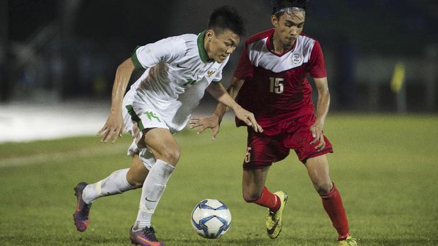 Winger Timnas Indonesia Feby Eka Putra.