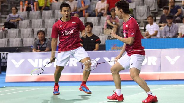 Kevin Sanjaya/Marcus Fernaldi akan tampil di final kejuaraan Super Series untuk kali keenam pada tahun 2017.