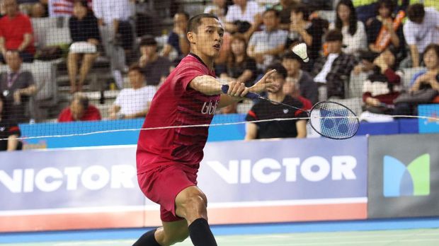 Jonatan Christie sudah dua kali mengalahkan Lin Dan dari lima pertemuan.