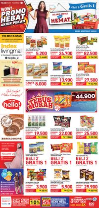 Ada Promo Camilan Beli 2 Gratis 1 di Transmart dan Carrefour