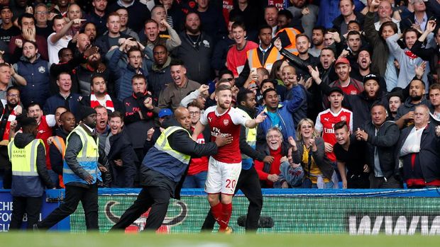 Skodhran Mustafi melakukan sedikit protes setelah golnya dianulir.