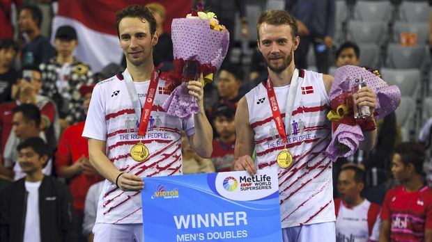 Mathias Boe/Carsten Mogensen merupakan musuh bebuyutan Marcus Giedon/Kevin Sanjaya di ajang internasional.