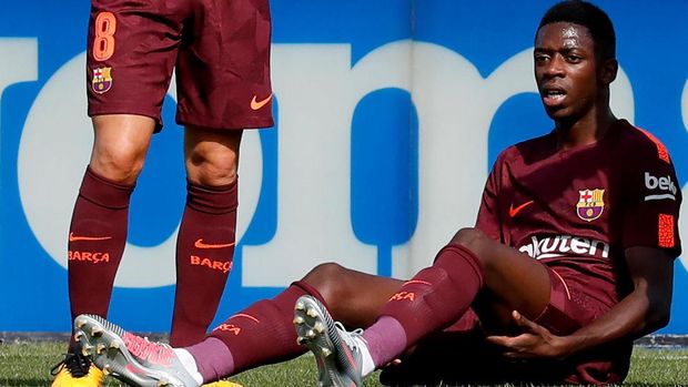 Ousmane Dembele dibeli Barcelona dari Borussia Dortmund.