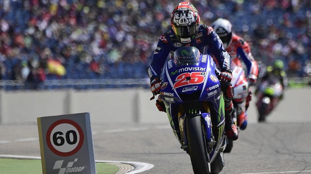 Maverick Vinales tampil apik di awal musim namun performanya kemudian menurun setelah itu.