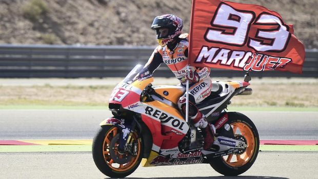 Marc Marquez ingin perlebar jarak dengan Andrea Dovizioso di klasemen musim 2017.