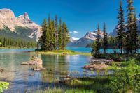 Taman Nasional Jasper di siang hari (Thinkstock)