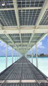 Raisa yang membagikan dongeng honeymoon di Maldives (Instagram/raisa6690) 