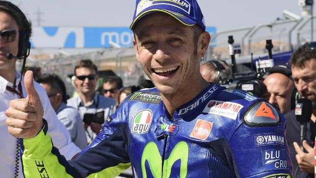 Valentino Rossi tak bisa bersaing di babak kualifikasi.