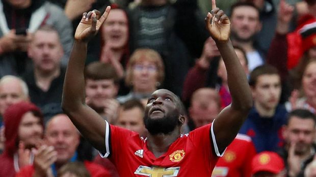 Romelu Lukaku punya peluang untuk jadi pemain pertama yang mencetak delapan gol dari delapan laga awal Liga Primer Inggris untuk Manchester United.
