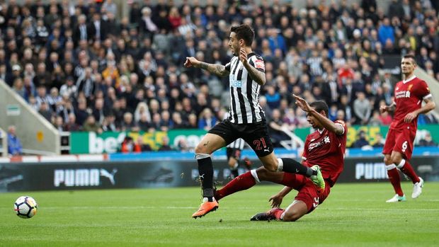 Liverpool Diimbangi Newcastle 1-1