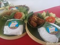 Sajian daging kelinci yang dibuat rekor muri.