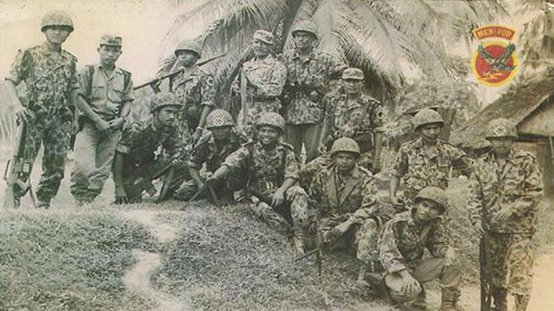 Resimen Pelopor, cikal bakal Brimob. (Repro: Resimen Pelopor Pasukan Elite Yang Terlupakan)