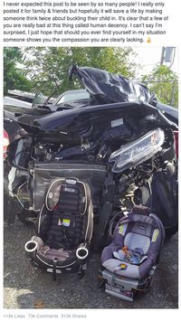 'Car Seat Bantu Anakku Selamat dari Kecelakaan Mobil'
