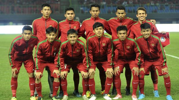 Rachmat Irianto tak gentar menghadapi para pemain Timnas Korsel U-19. (