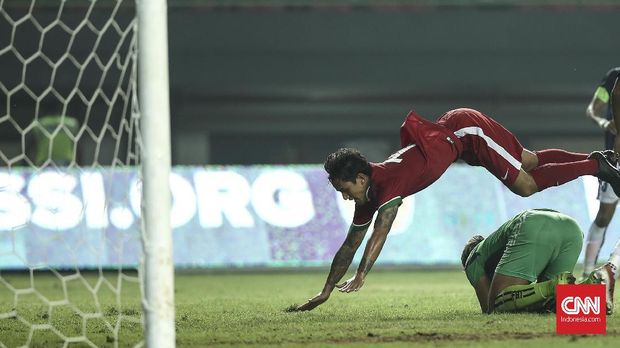 Timnas Indonesia kesulitan mencetak gol di dua laga sebelumnya.