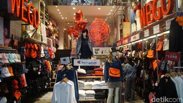 Salah satu isi toko di Shinsaibashi (Wahyu/detikTravel)