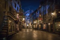 Set Film Harry Potter di Universal Studios Florida./