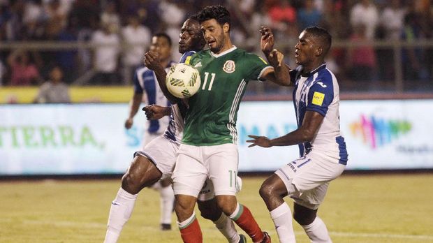 Honduras melaju ke babak play-off Piala Dunia 2018, usai mengalahkan Meksiko.