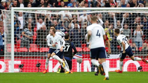Tottenham Hotspur sukses menang tipis 1-0 atas AFC Bournemouth. (