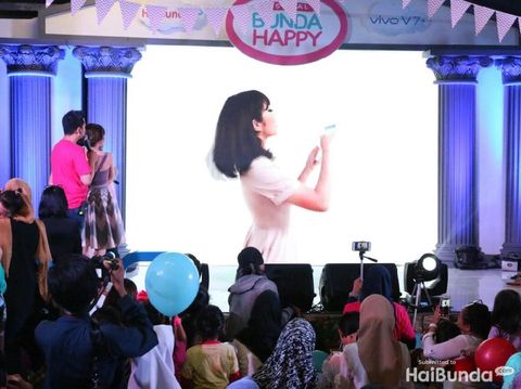 Gisel dan Gempi di Festival Bunda Happy