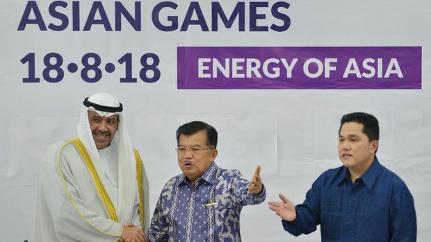Asian Games 2018 mendapat enam sponsor dari perusahaan BUMN.