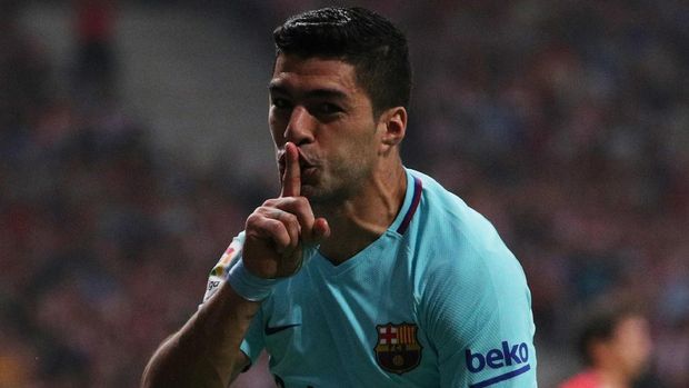 Luis Suarez baru mencetak tiga gol untuk Barcelona musim ini.