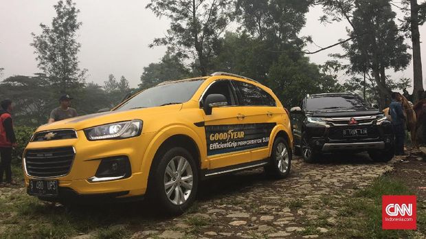 Cicip Trek Basah dengan Ban SUV Baru Goodyear