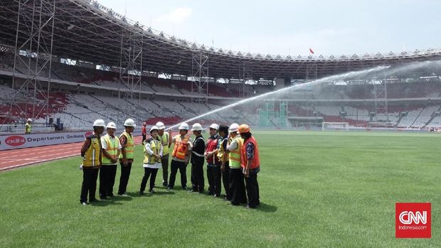 Stadion Gelora Bung Karno Senayan bakal jadi venue utama Asian Games 2018. (