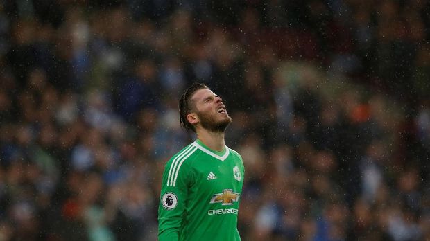 David de Gea terkenal sebagai salah satu kiper yang sulit dibobol oleh lawan.