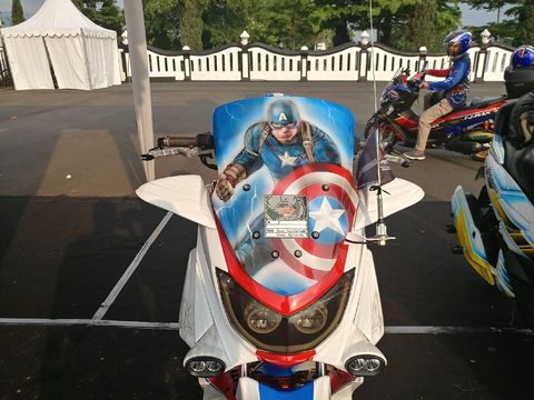 Tempat Modifikasi  Jok  Motor Bandung  Vixion Mod