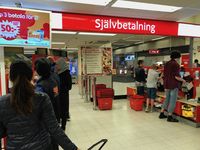 Cashierless alias belanja tanpa kasir di supermaket.