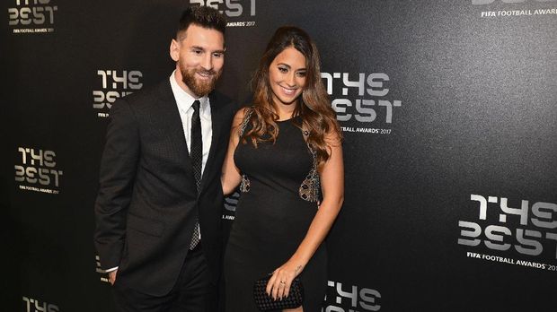 Lionel Messi dan sang istri, Antonella Rocuzzo, memilih liburan singkat ke Finlandia. (