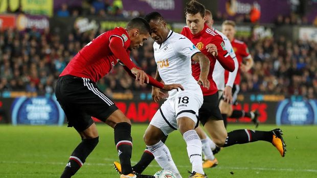 Jose Mourinho melihat anak asuhnya memiliki keinginan menang dalam laga kontra Swansea City.