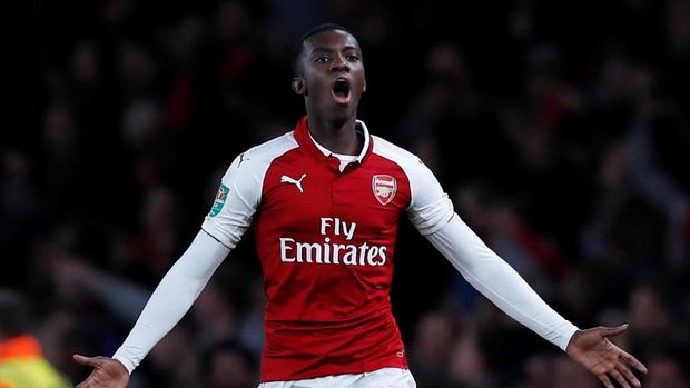 Edward Nketiah mencuri perhatian lewat dua gol penentu yang ia bukukan ke gawang Norwich City.