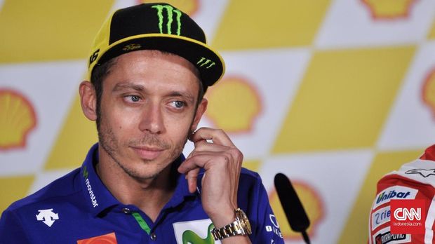 Valentino Rossi masih berlatih keras di setiap seri balapan MotoGP.