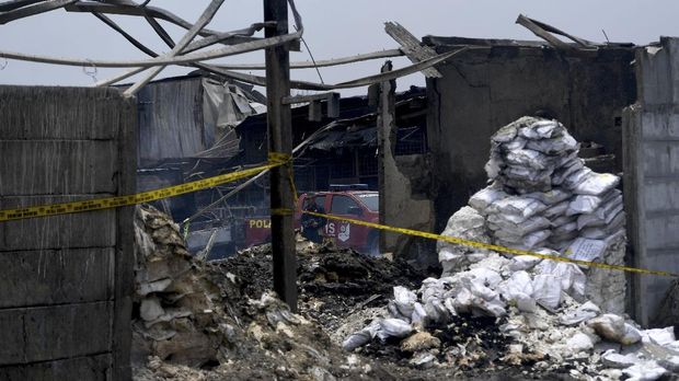 Pabrik Kembang Api Terbakar Diminta Santuni Korban Rp171 Juta