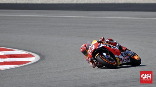 Marc Marquez pun bisa menjadi juara dunia tahun ini jika sukses memenangi MotoGP Valencia.