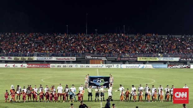 Persija Jakarta sukses menaklukkan Borneo FC 2-1 di Stadion Segiri, Samarinda, Sabtu (28/10).
