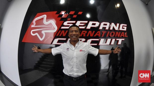 CEO Sepang International Circuit, Dato Ahmad Razlan Ahmad Razali, menjelaskan perjuangan Sirkuit Sepang menggelar MotoGP.