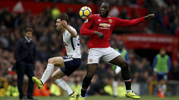 Romelu Lukaku menciptakan beberapa peluang mencetak gol ke gawang Tottenham Hotspur.