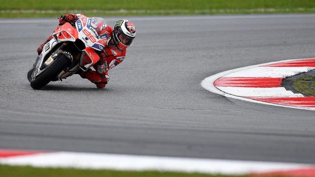 Jorge Lorenzo bakal kesulitan bila bertekad membuat Marc Marquez terlempar ke urutan 12.